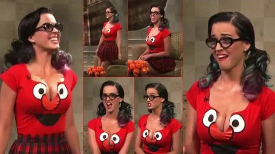 Katy Perry And Her Elmo Bouncers Scrolller 