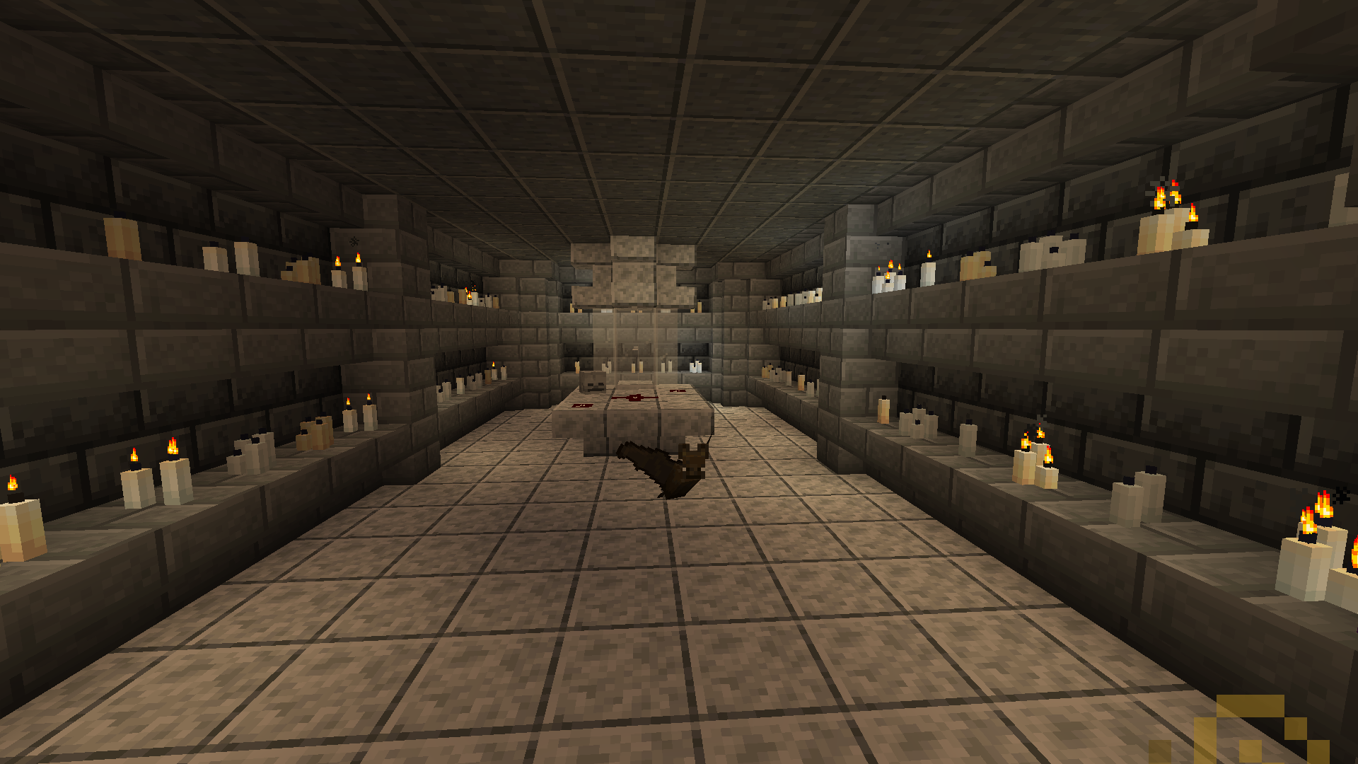I build a catacomb under my church and spawn a bat out of nowhere, I'm not complaining, it adds atmosphere