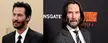 Keanu Reeves' face evolution from 2010 to 2024 and how his journey shows up in his features