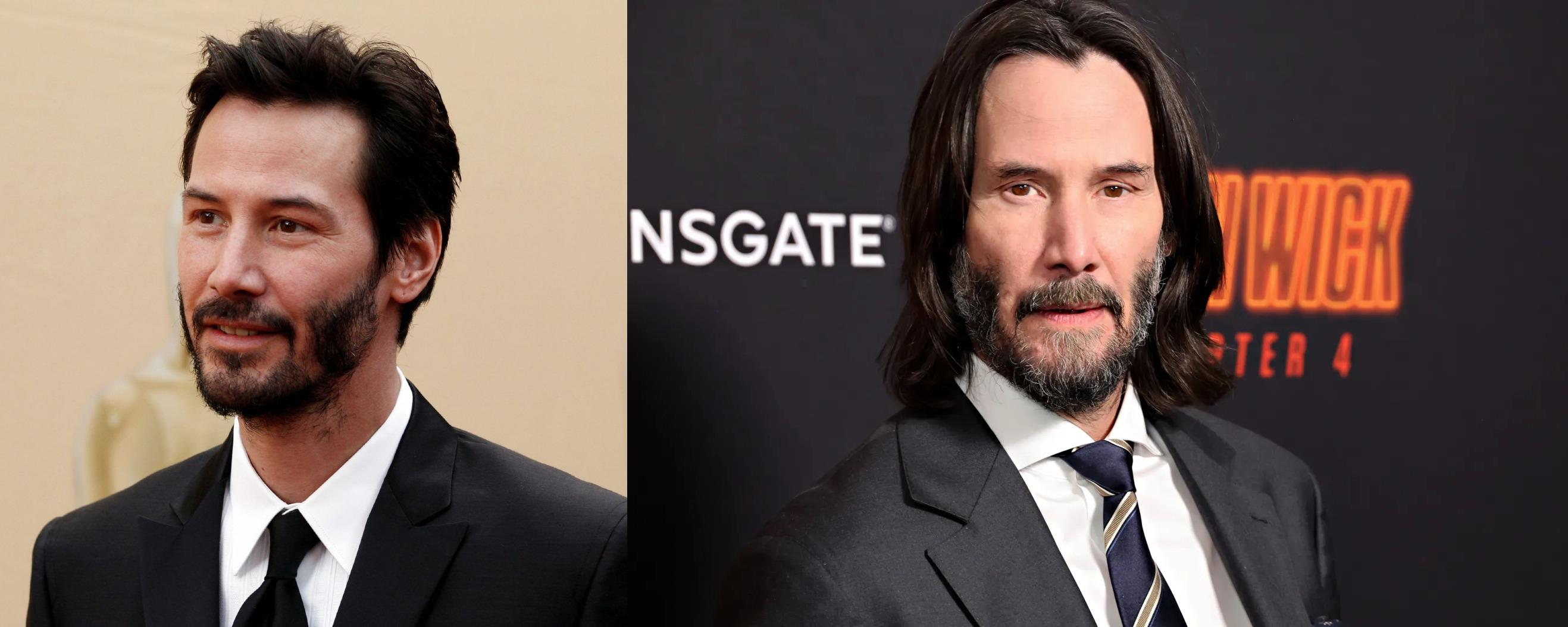 Keanu Reeves' face evolution from 2010 to 2024 and how his journey ...