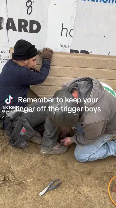 Keep your finger off the trigger