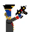 Krieg Comissar Pixel Art 