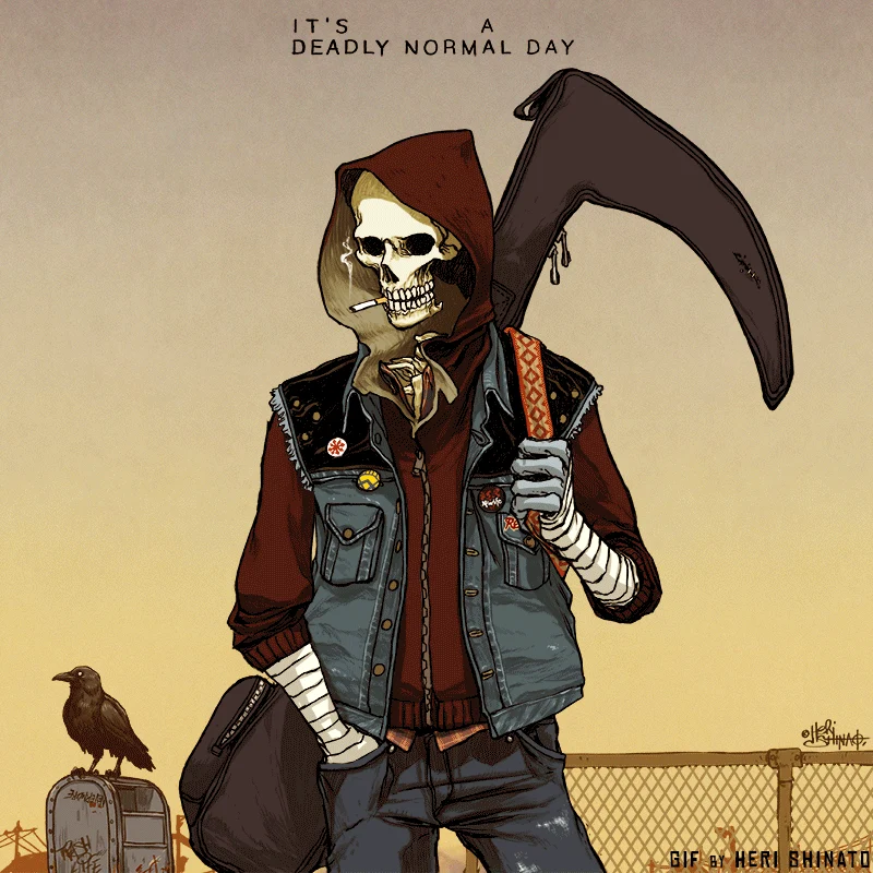 Kroaaa (Death) by Heri Shinato