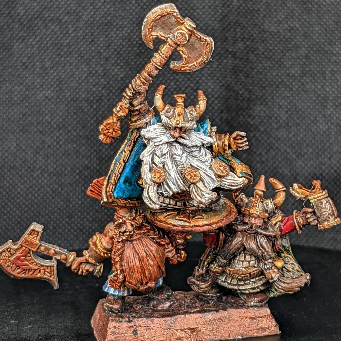I finished up the 30th anniversary white dwarf model! I loved working ...