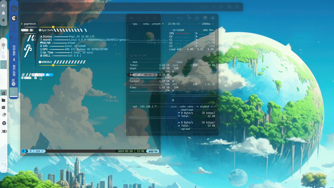 [XFCE] Dashboard Halo setup. | Scrolller