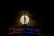 Last nights Super Blue Moon over the Prudential (Boston) (zoom in to see the moon in the center of the triangle of guy lines) [1920x1281] [OC}