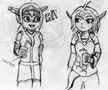 Lea and Emily (by me)
