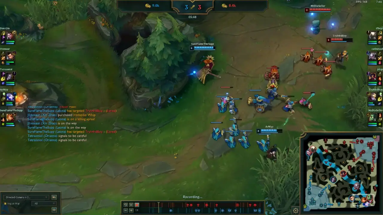 Least aggressive Leona