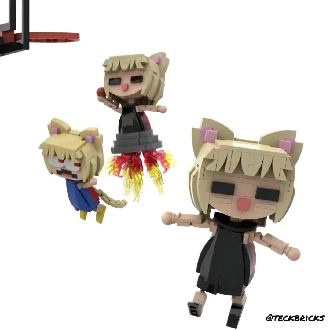 Lego Neco Arc dunking Neco Arc Bubbles