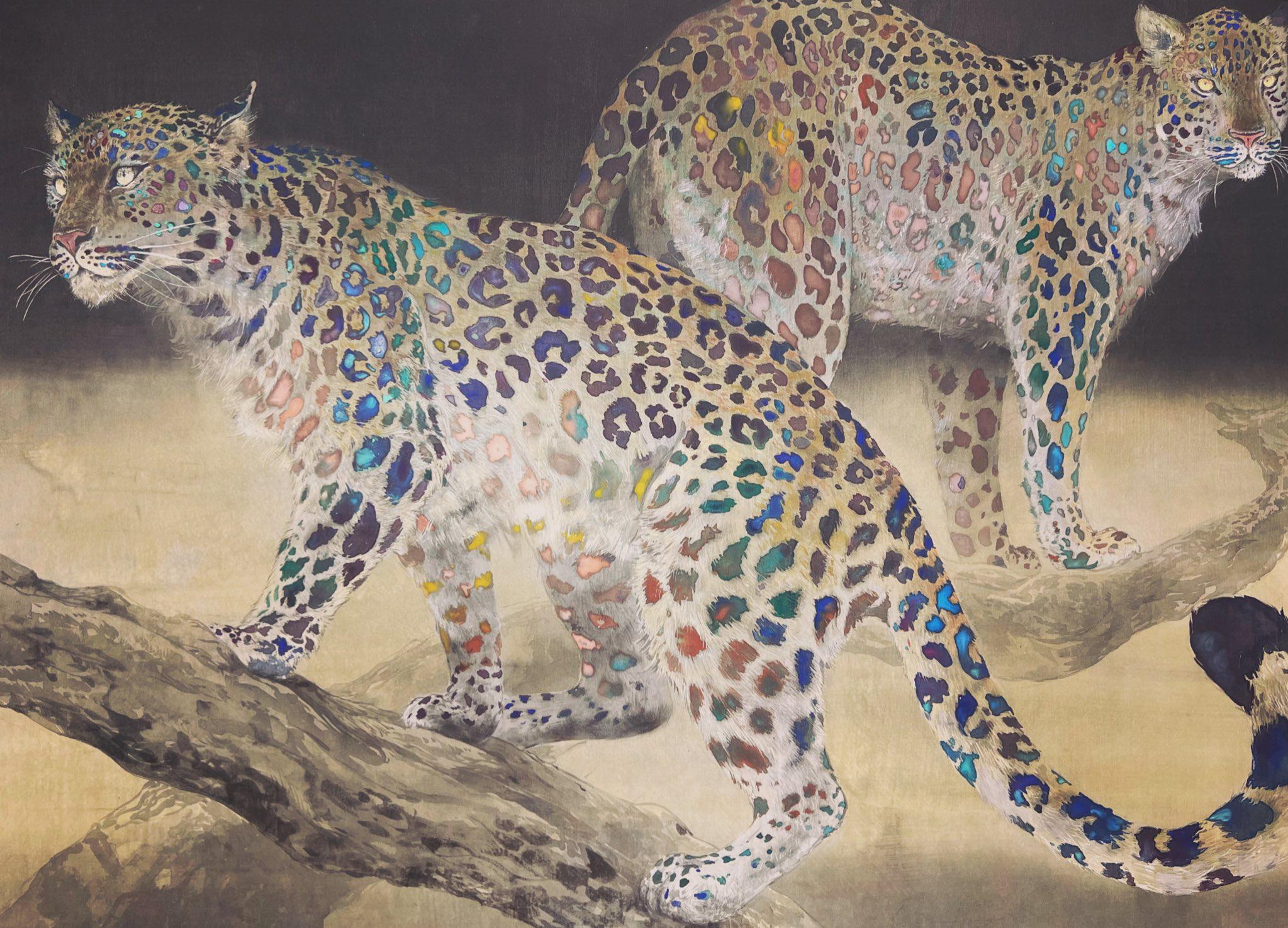 Leopards by Satoshi KAWAMATA