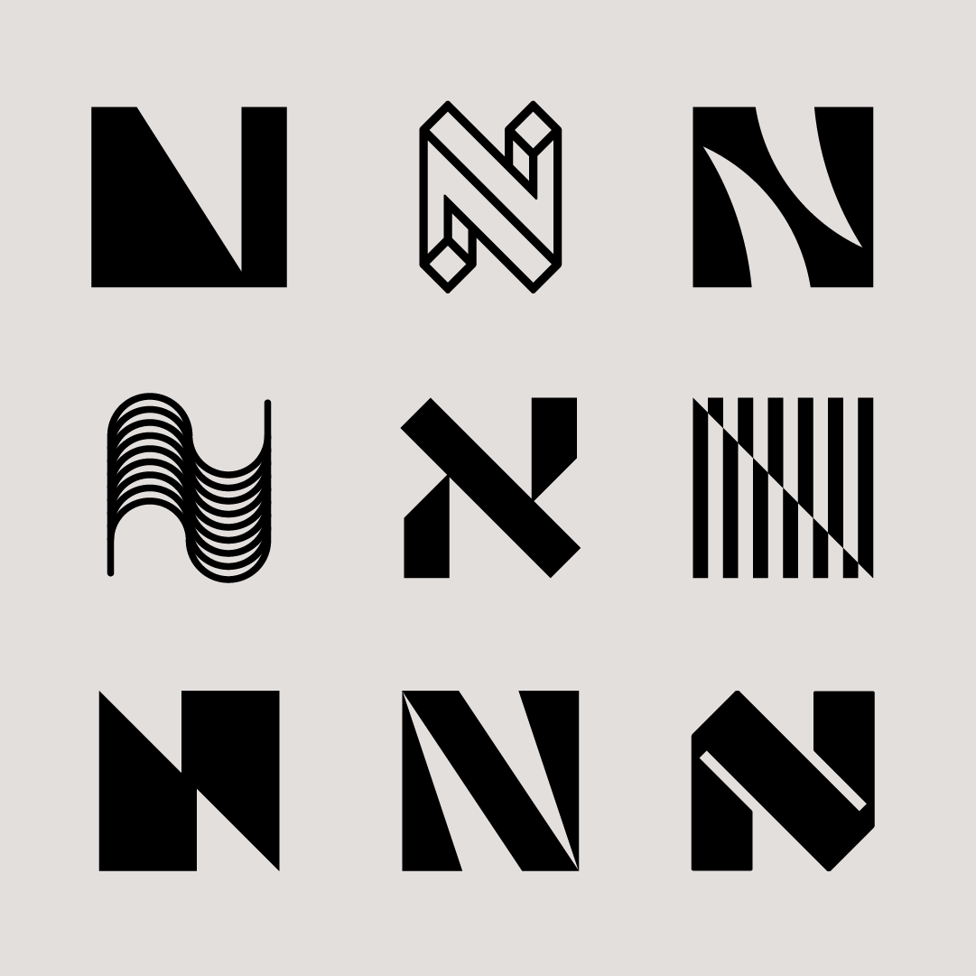 Letter N exploration  Scrolller