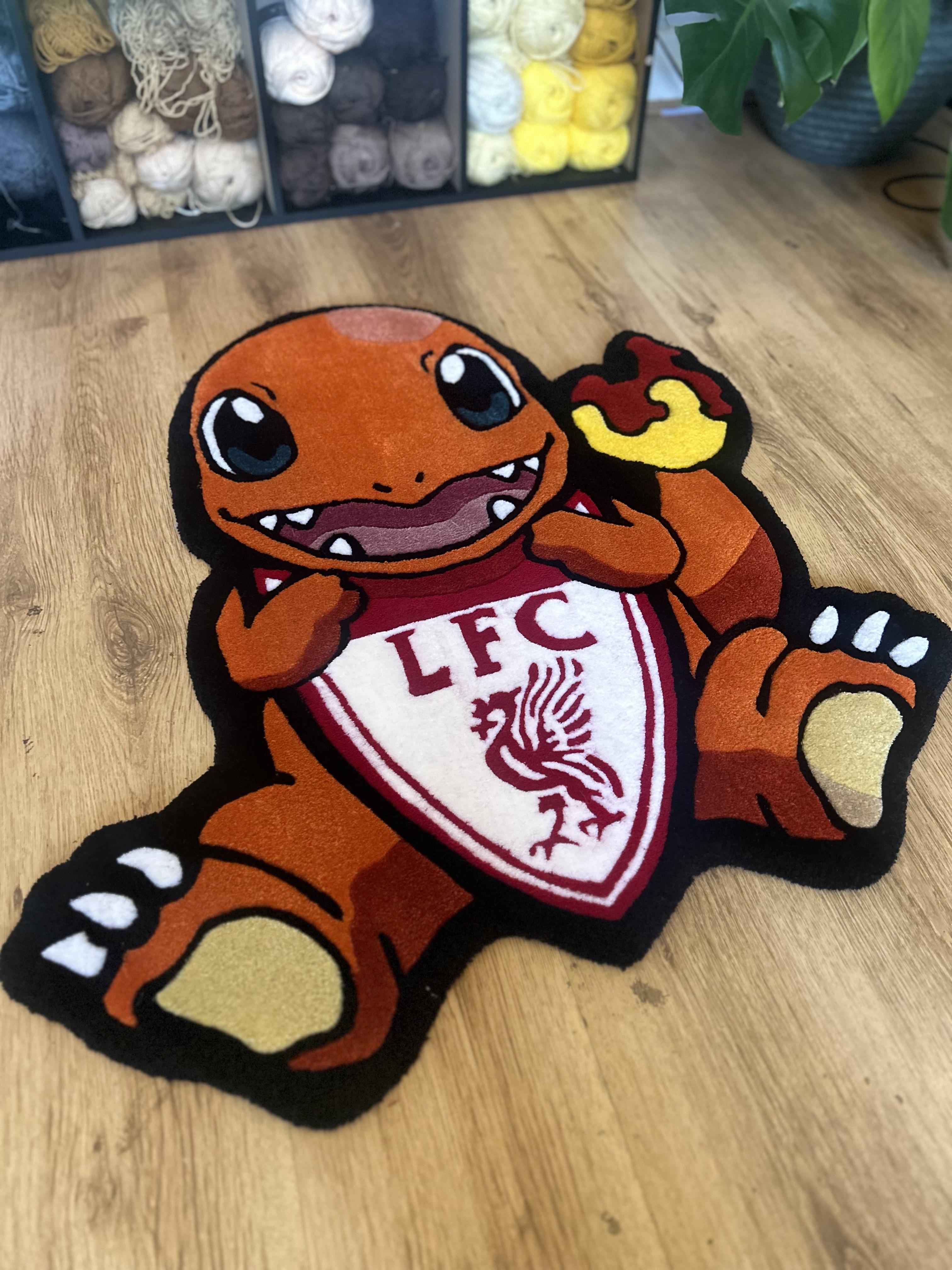 Lfc x charmander rug I made! [OC] | Scrolller