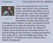 lord of the rings Joe Rogan Smeagol Gollum fitness Diet 