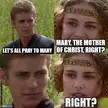 Loved it when Stewart dropped this meme in The Unholy episode.