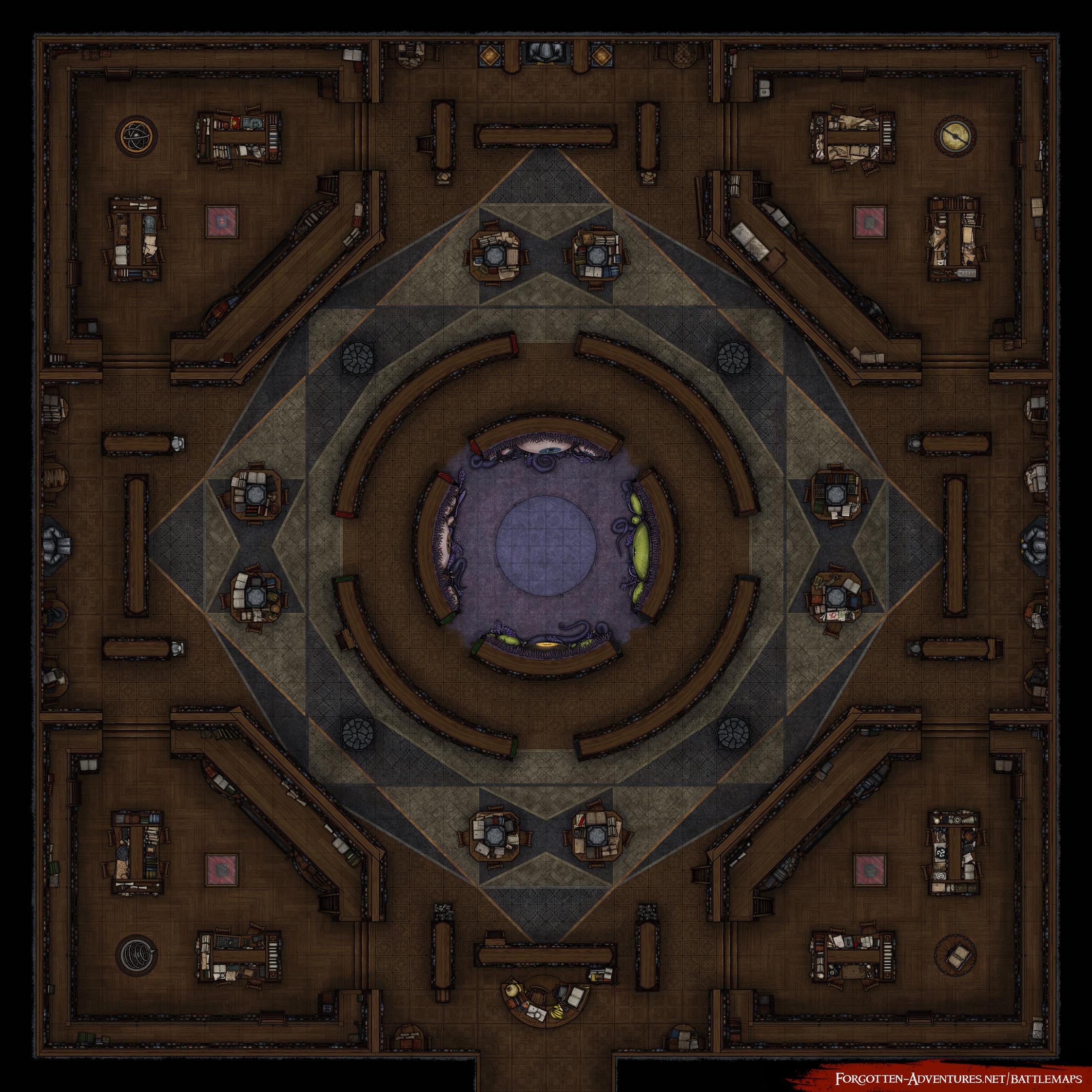 Magic Library [32x32] by Forgotten Adventures | Scrolller