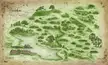 Map of the Hobbiton, showing the names of streets and individual Hobbit holes