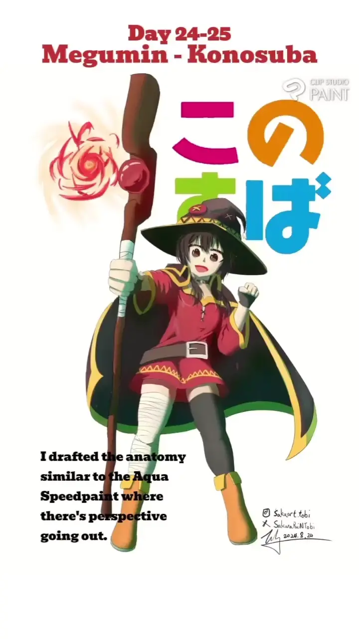 Megumin Speedpaint