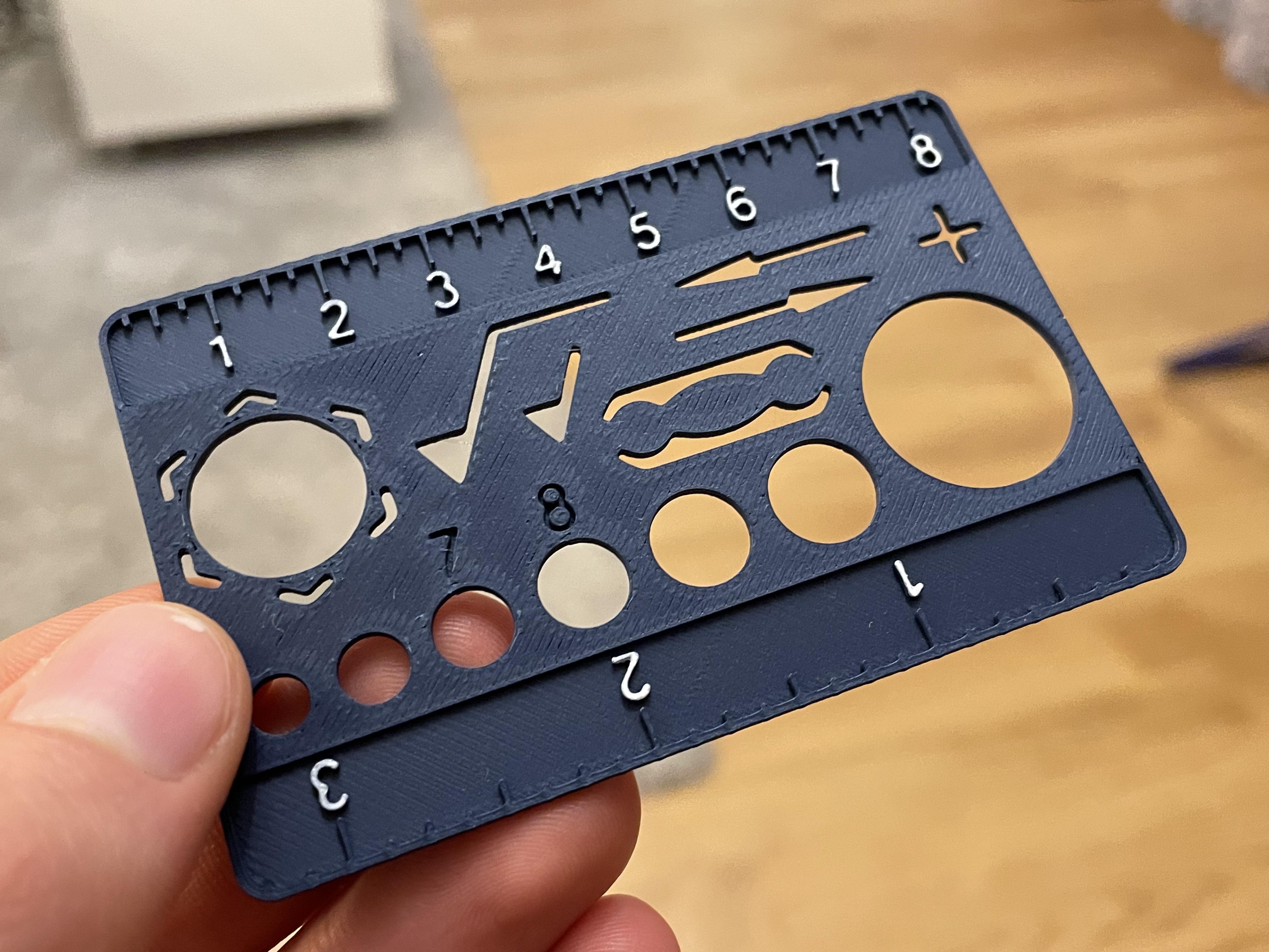 My new series of wallet-sized utility cards! | Scrolller
