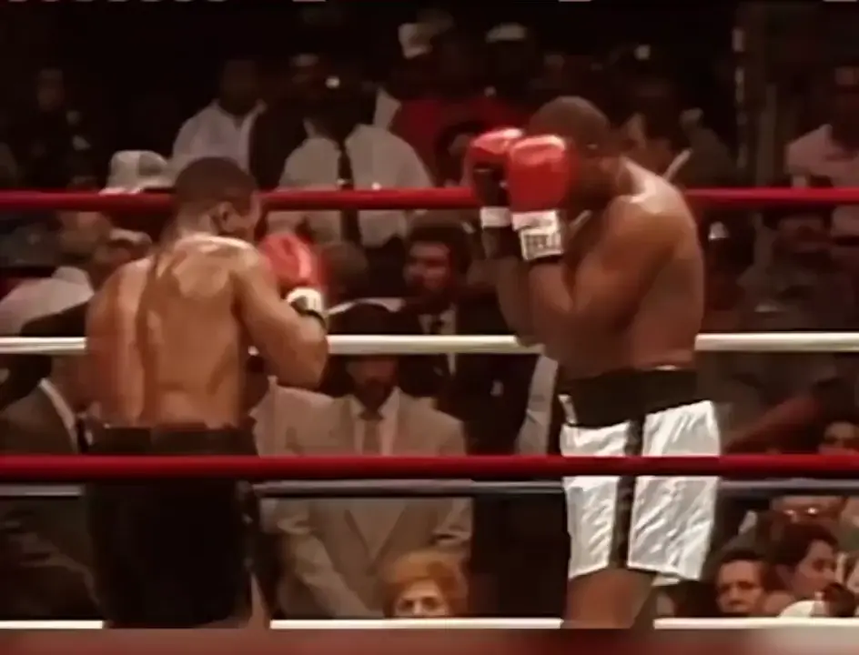 Mike threw two punches