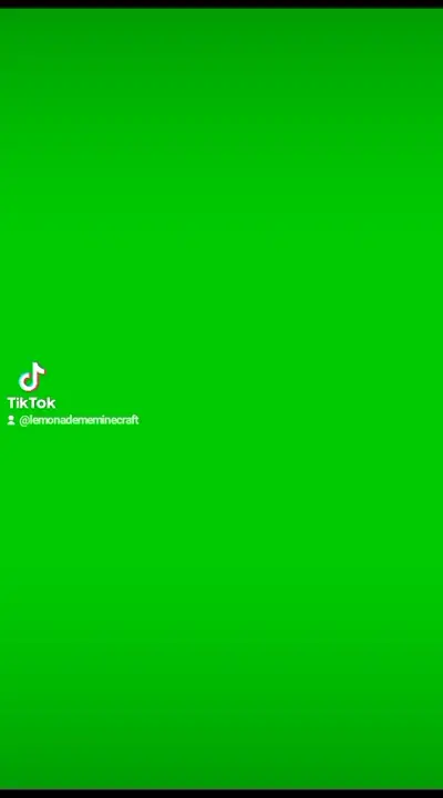 Minecraft green screen