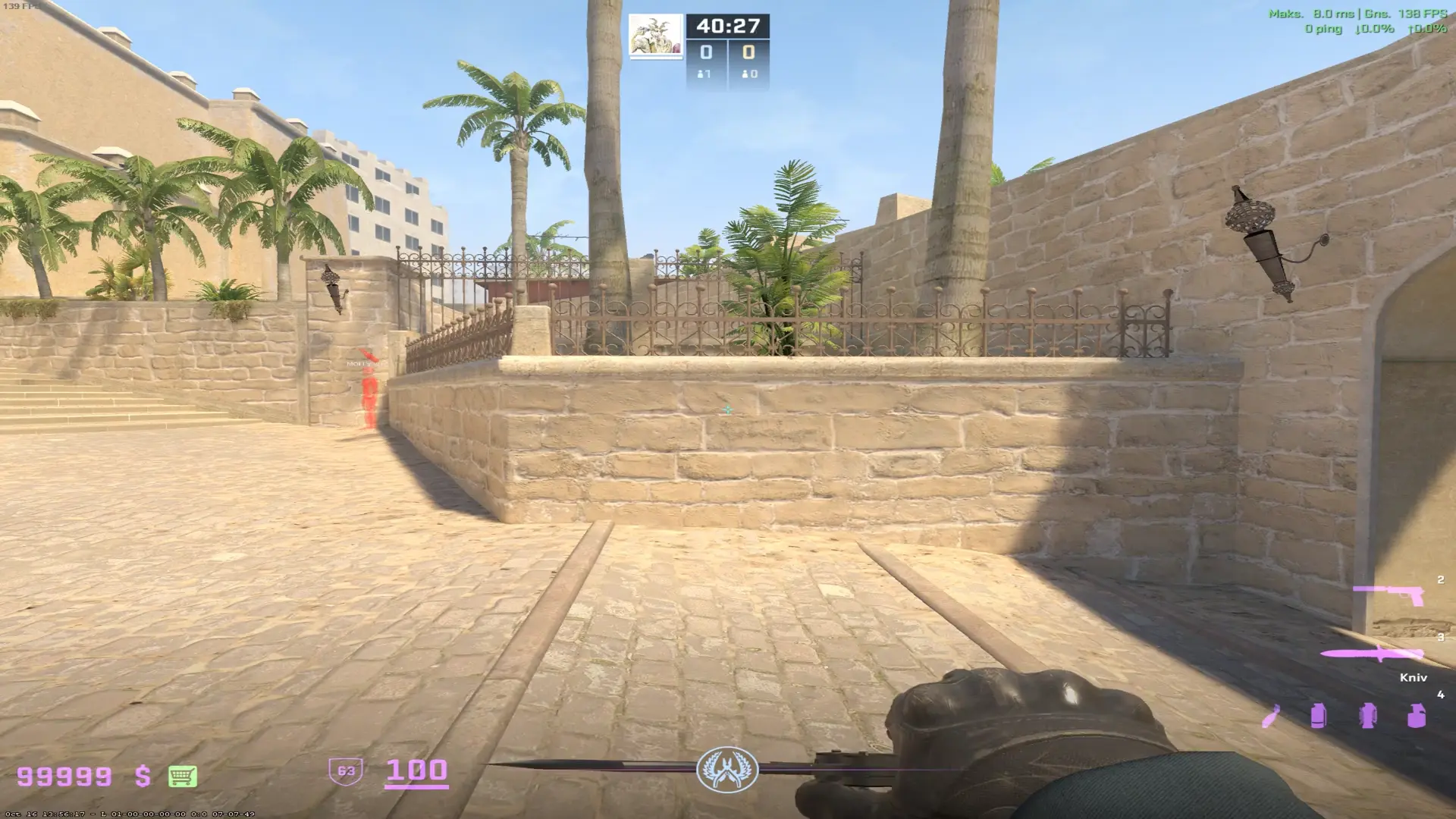 Mirage CT spawn insta-smoke for early ramp control, Spawn 1 | Scrolller
