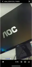 Monitor turn logo then force shutdown