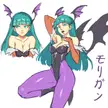 Morrigan sketches