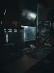 Moving my PC to the left really opened up my desk space