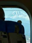 Mt Fuji from the Shinkansen