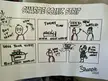 My comic from the Sharpie truck in the interactive zone
