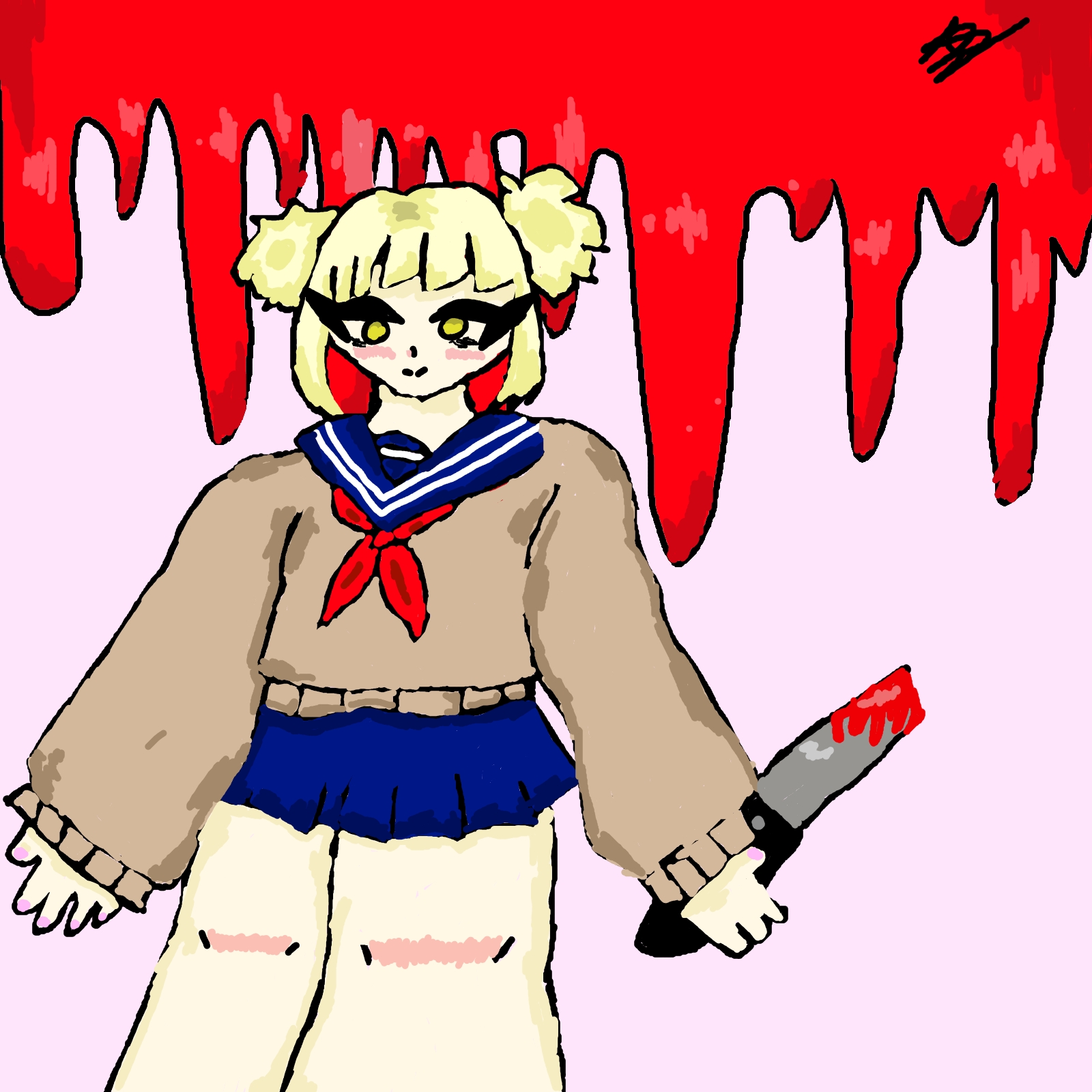 My drawing of Toga I did today! | Scrolller