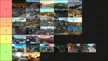 My map tier list (rank 192 started in 2016)