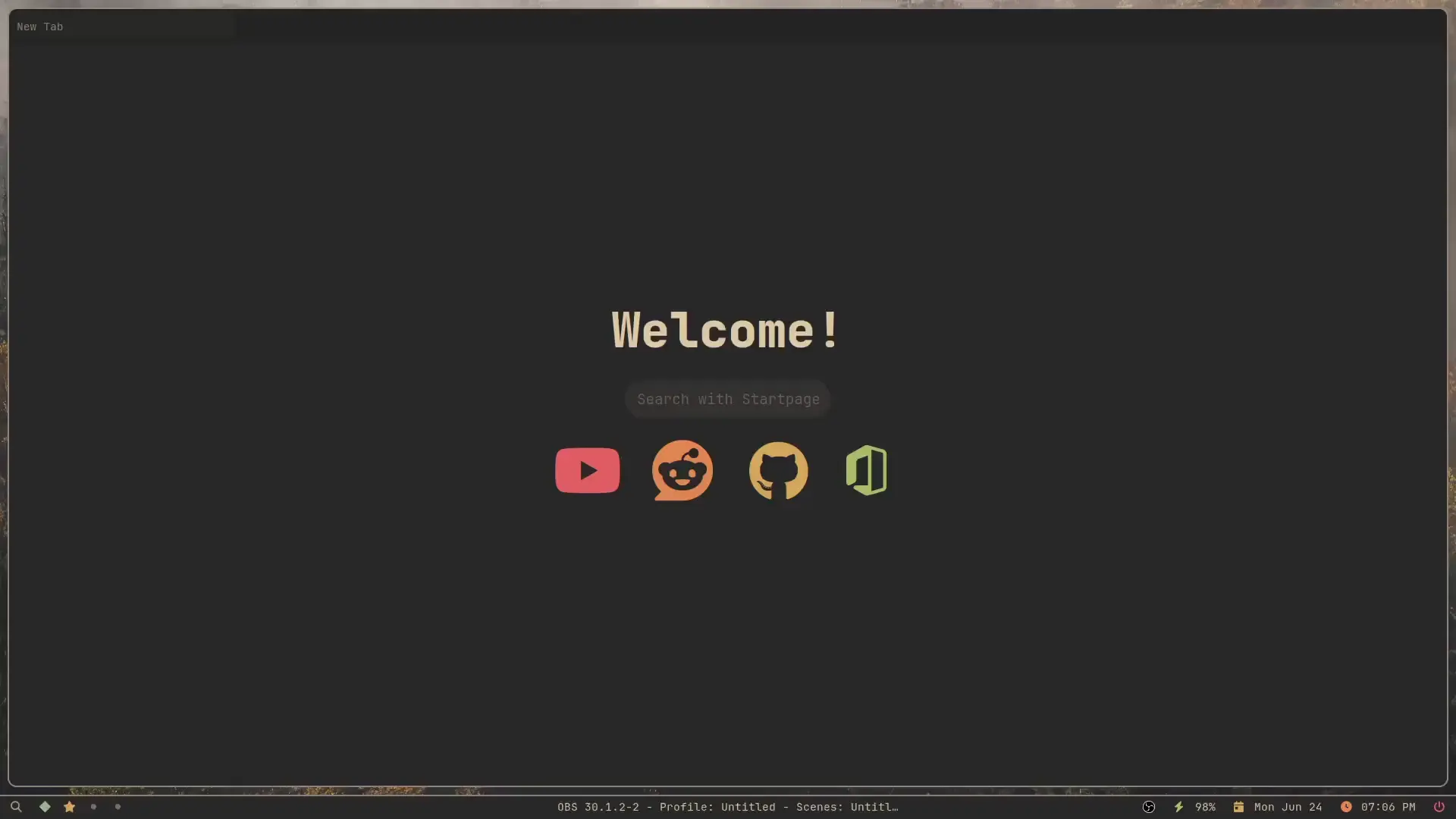 My minimal LibreWolf/Firefox CSS