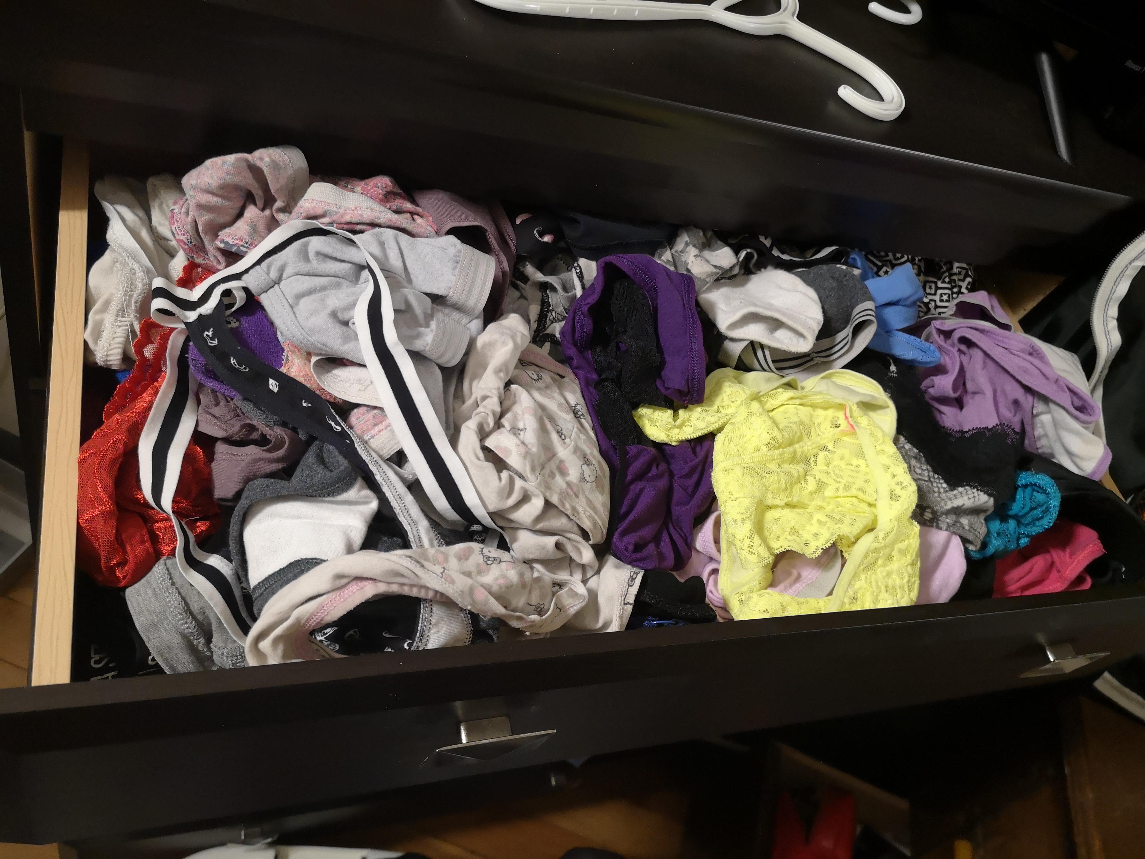 My Panty Drawer Is Bursting Help Make Room For New Panties In My Life