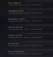 My save file names describing my FP2 experience