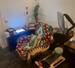 My unconventional 35mm slide scanning setup. I’ve never been comfortable at a desk. On the hunt for a cool wall decal, though.