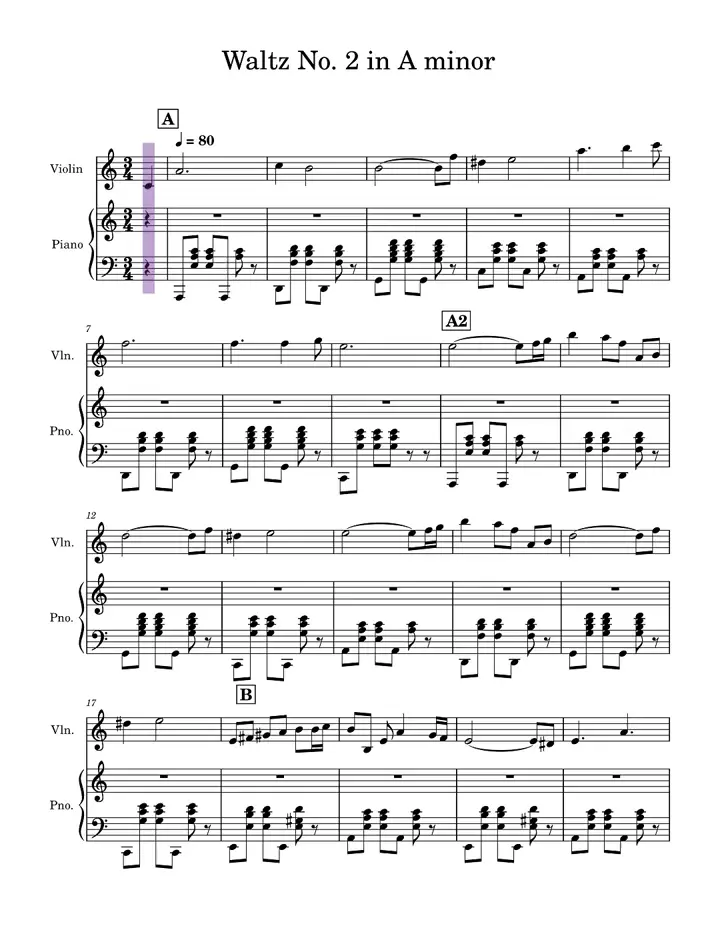 My very own composition!