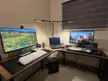 My work/home setup with retro feel keyboards (details in comments)