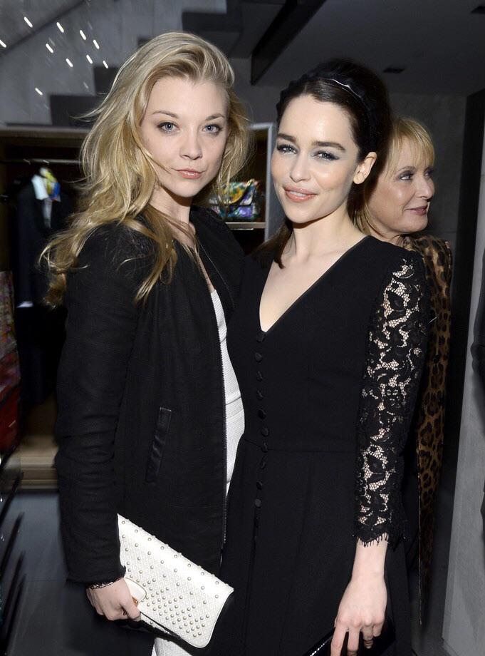 Natalie Dormer And Emilia Clarke Wyr Have A Amazing Missionary And Cowgirl From Natalie After 
