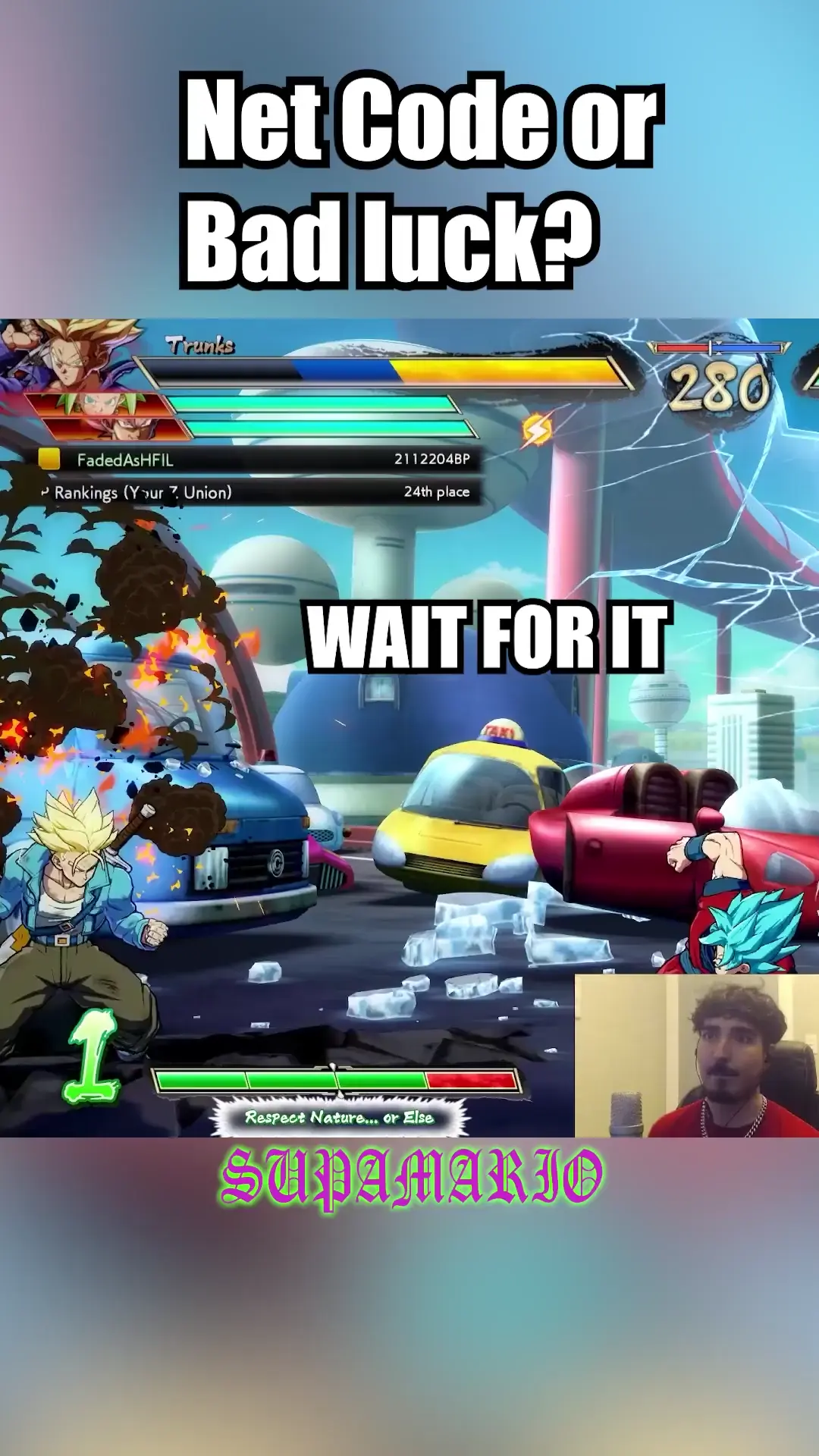 Net code or bad luck?