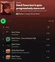 New Devil Town playlist!!