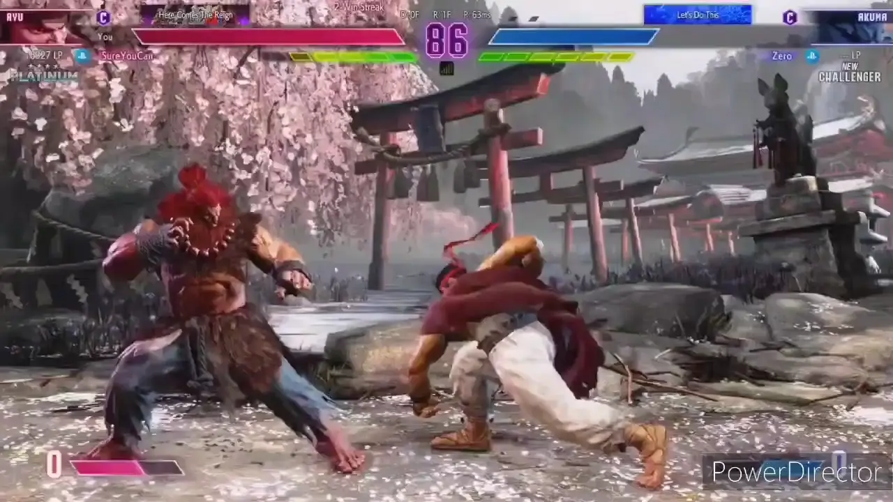 New Ryu Tech VS Akuma's Air Fireball (27 sec video. Two examples ...