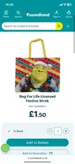 New shrek bag in Poundland 🥰