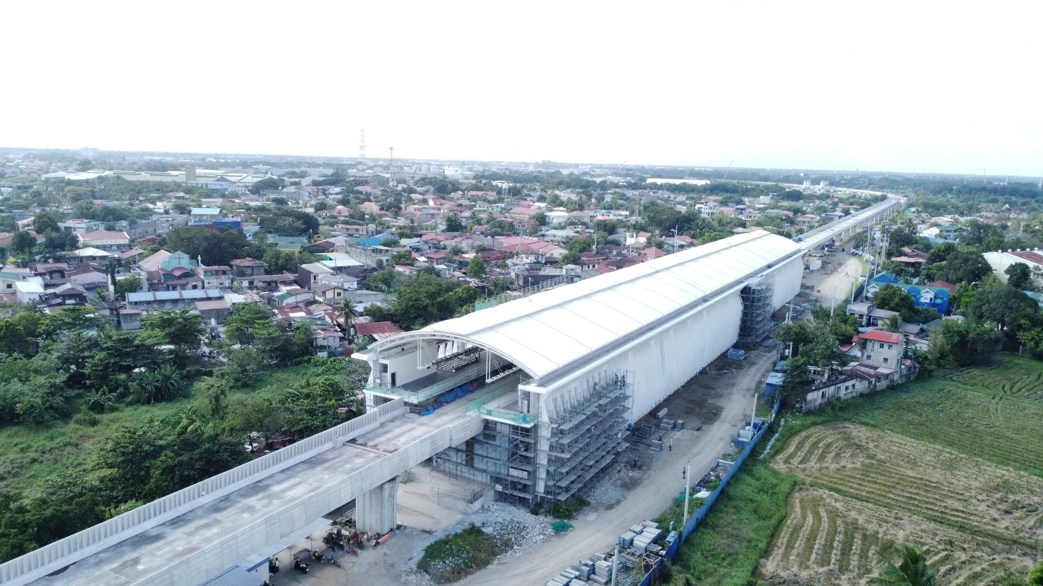 North South Commuter Railway (NSCR) Balagtas station, Philippines