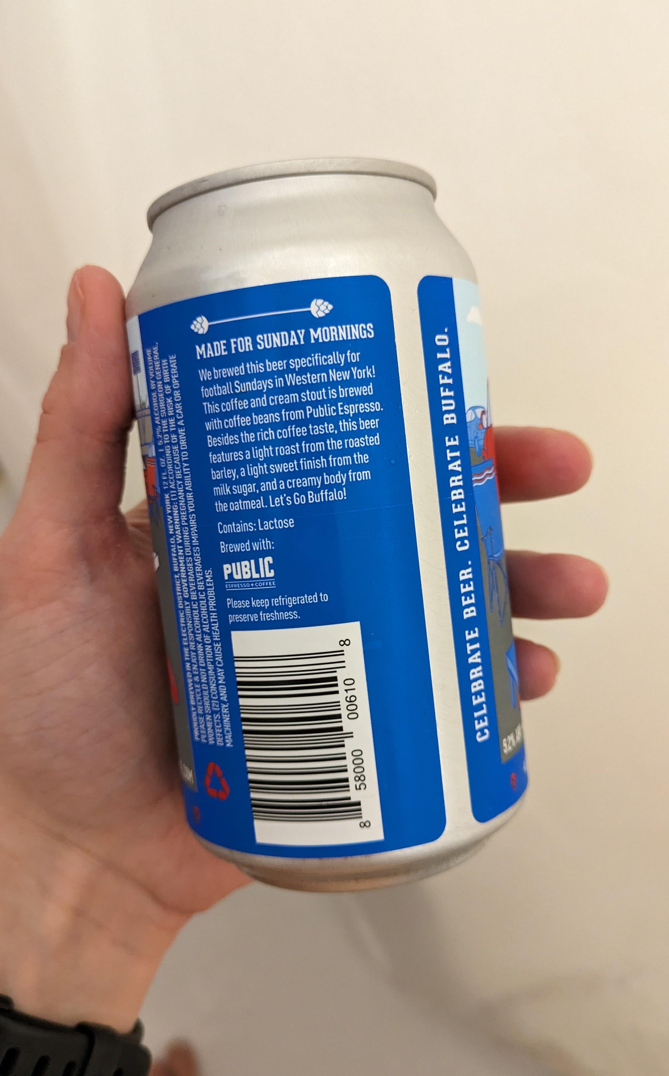 I forgot to post my pregame shower beer yesterday! This ritual seems to be working so I'm going to stick with it and this beer is just perfect for it!