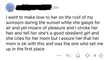 Odd thing to say on a video of a French woman trying to learn English 