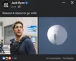 Official Jack Ryan social media account cashing in on the memes