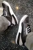 on feet - Black Cement 3s