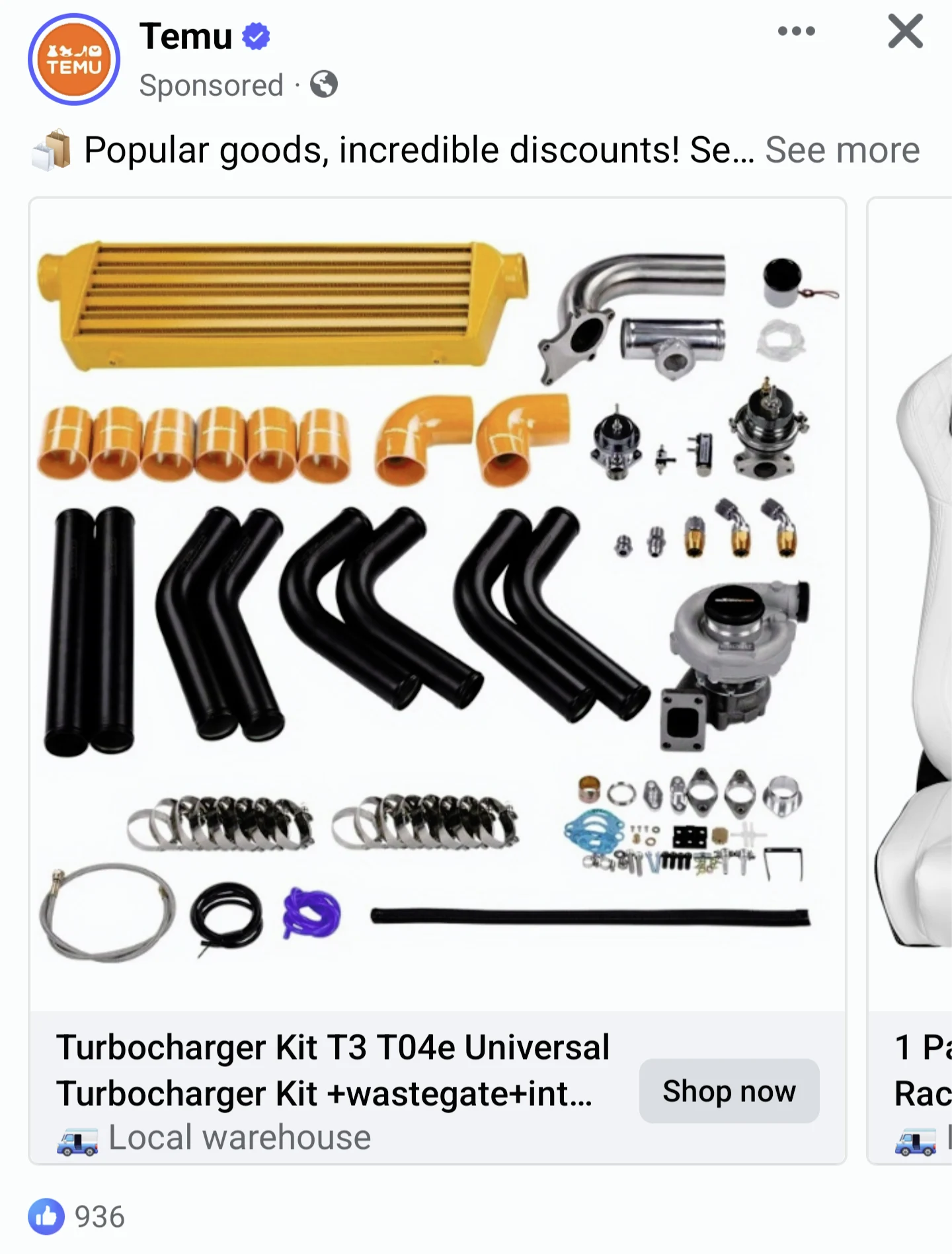 One like and I buy this Temu Turbo | Scrolller