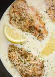 One Pan Lemon Parmesan Chicken